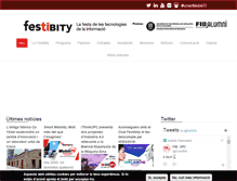 Tablet Screenshot of festibity.com